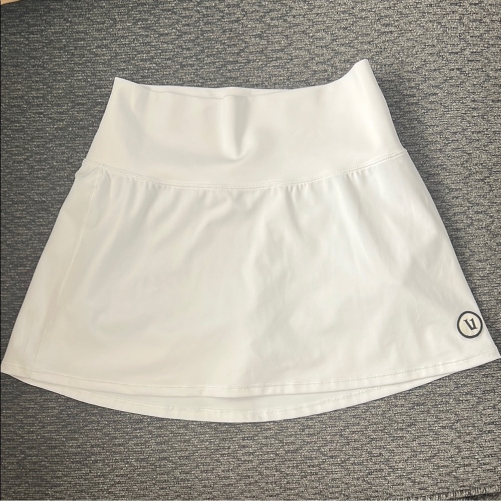 Vuori White Mini Skirt